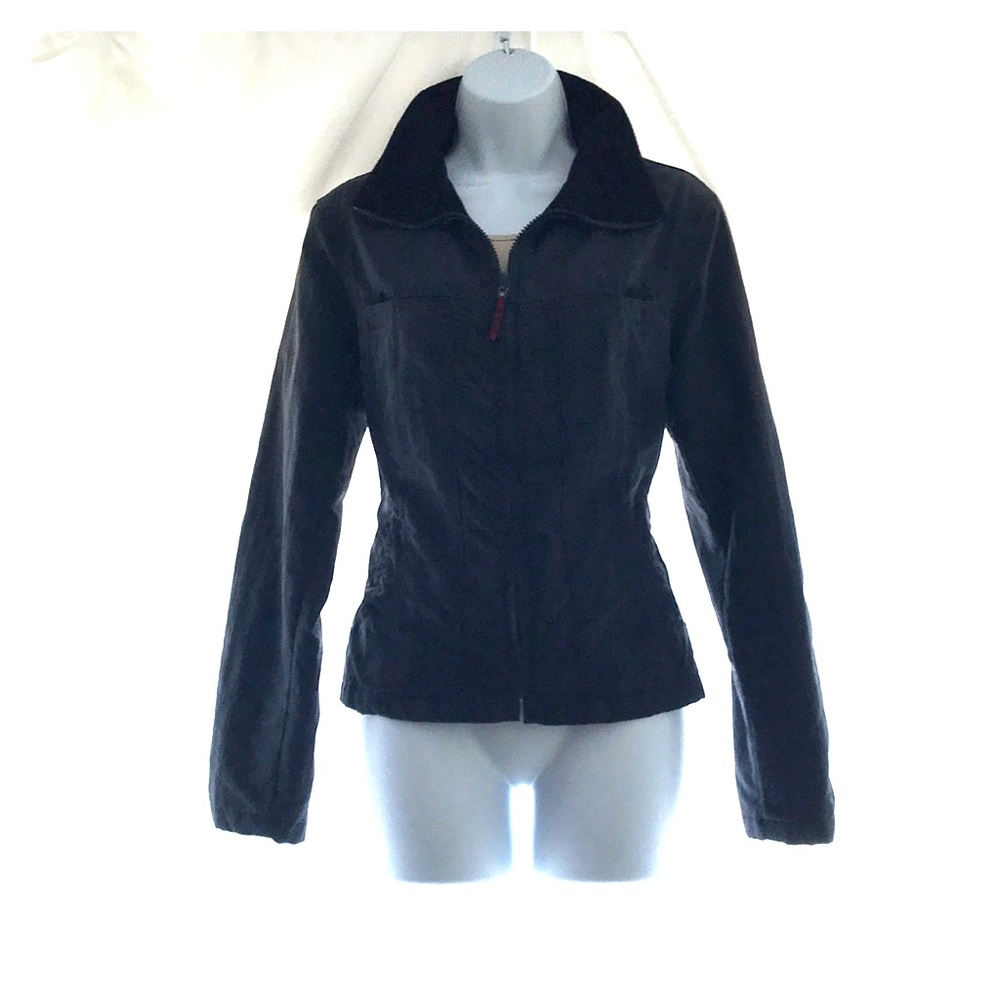 UNIONBAY Navy Black Fleece Jacket